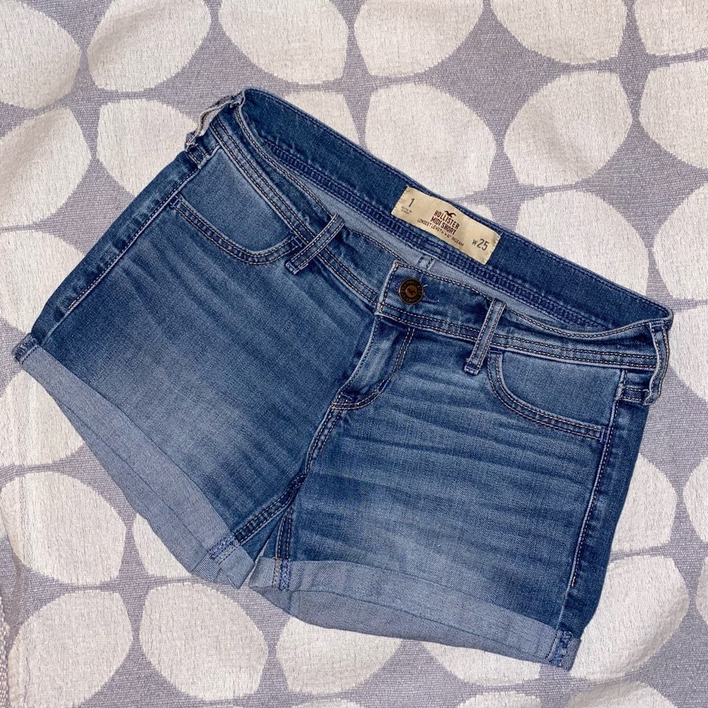 Hollister denim shorts